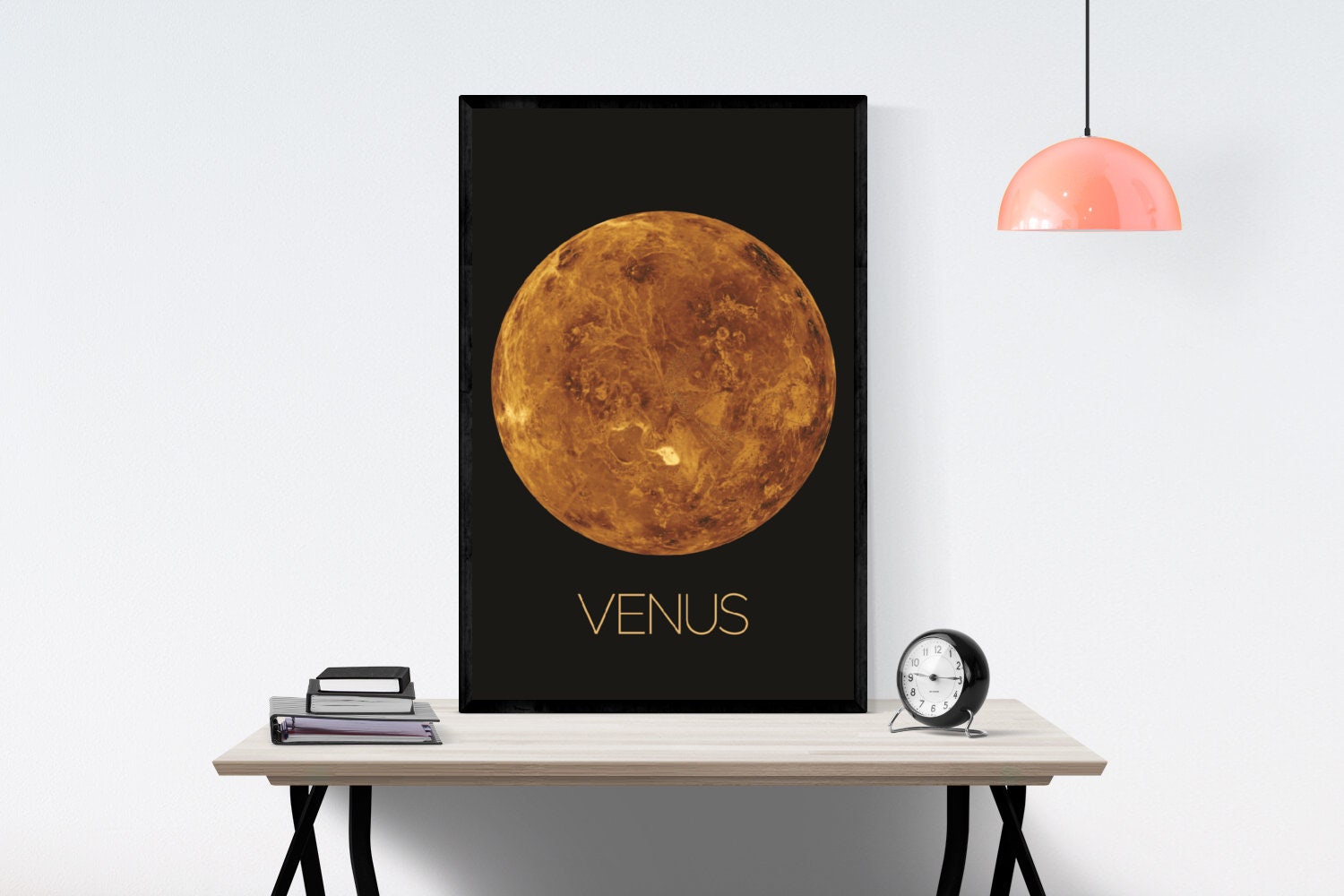 Venus Art Print | NASA Art | Space Artwork | Solar System Art | Venus Poster | Solar System Print | Sister Earth